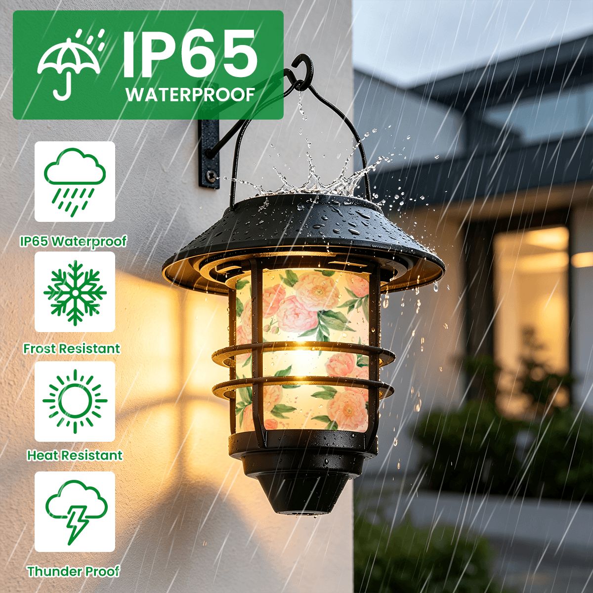 Hanging Solar Lights 2pcs