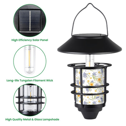 Hanging Solar Lights 2pcs
