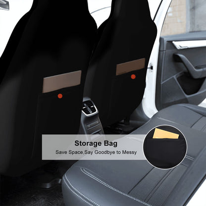Car Seat Covers Svart