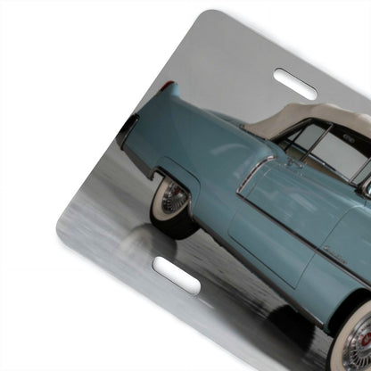 Aluminum License Plate 1955 – Cadillac Series 62 Convertible