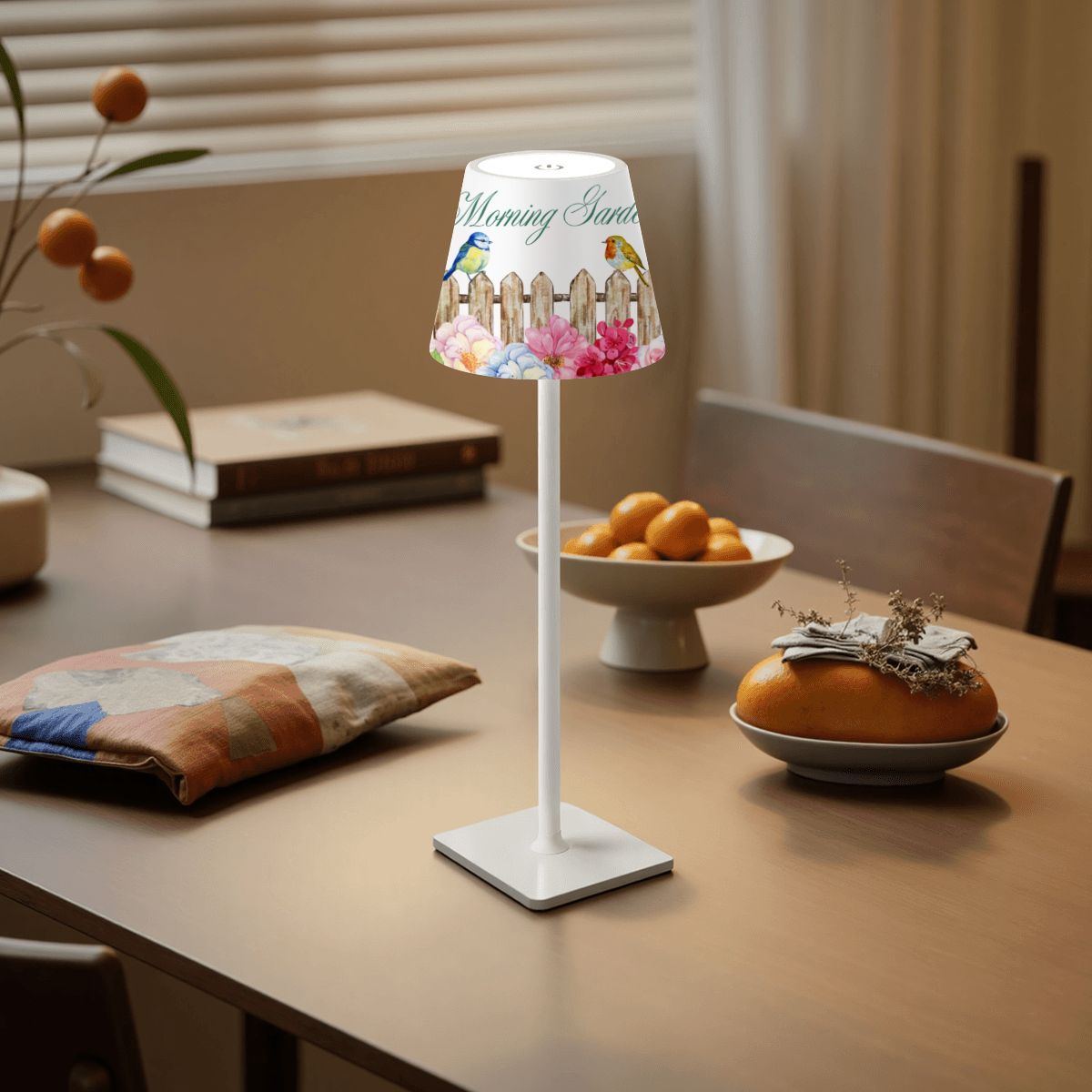 LED Cordless Table Lamp Morning Garden