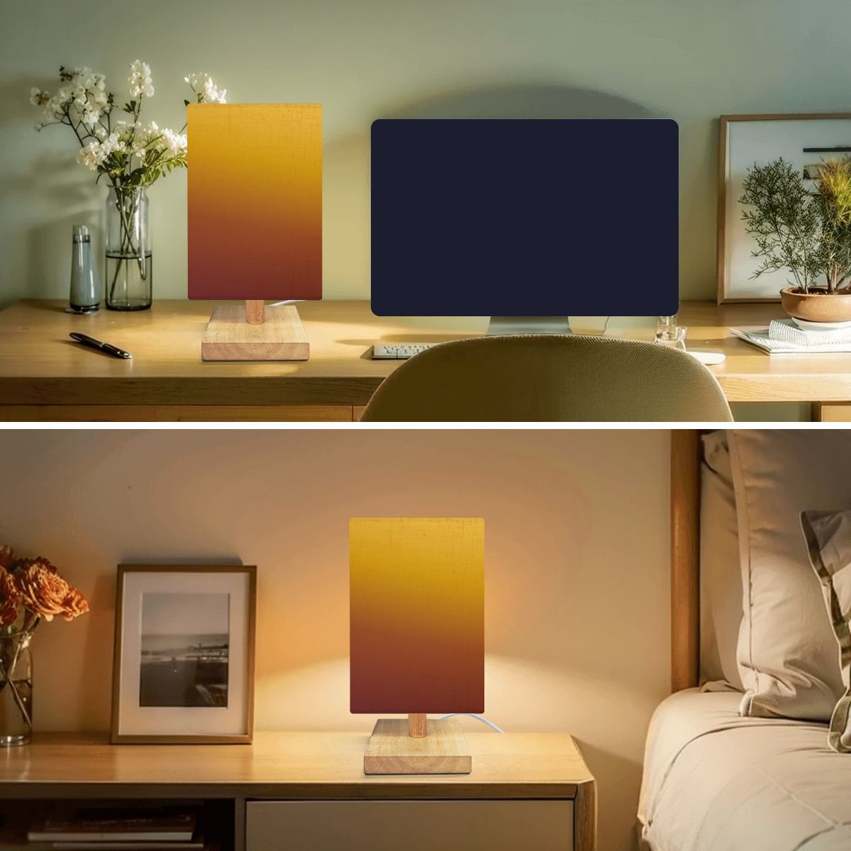Square Table Lamp Kodachrome