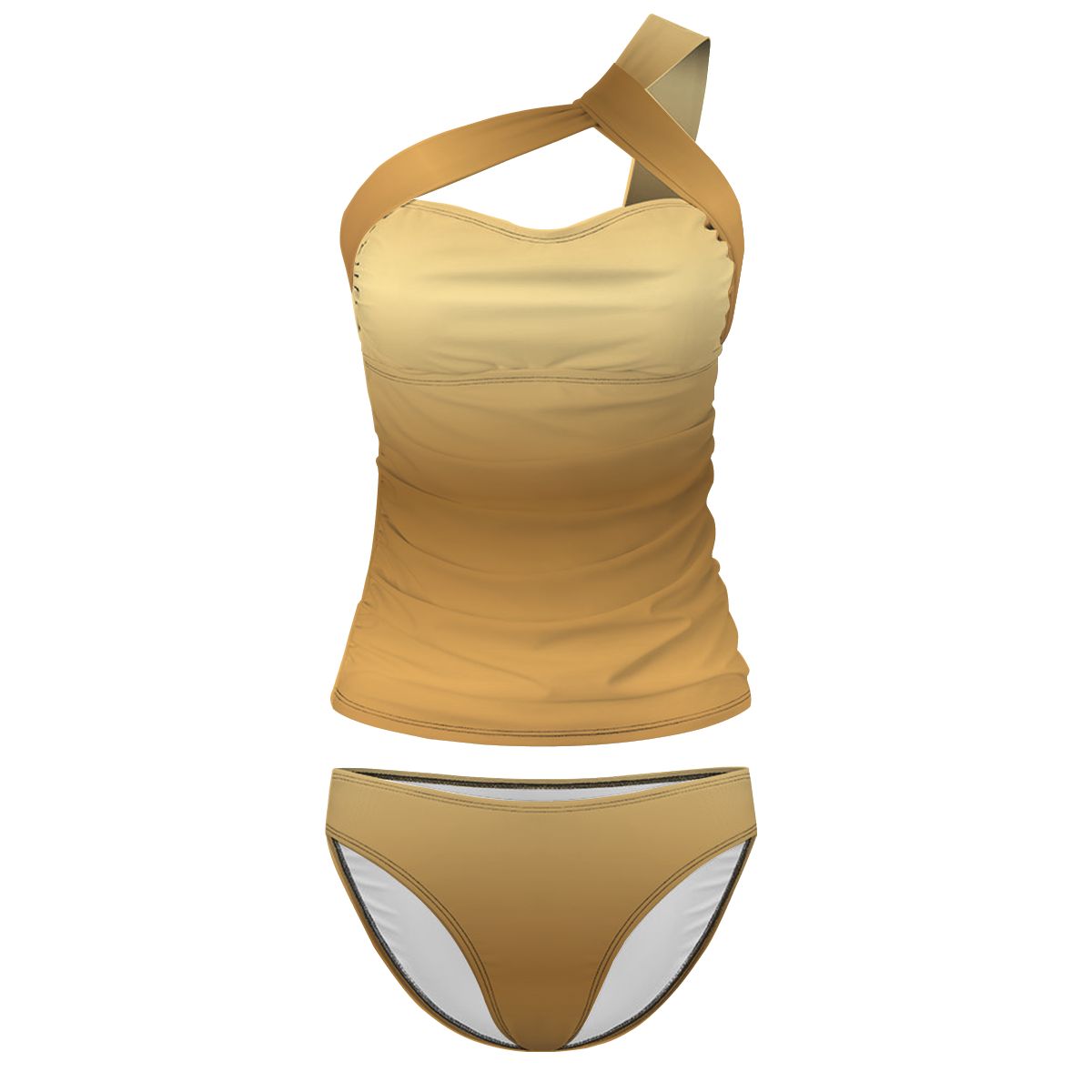 OneShoulder Two Piece Swimsuit