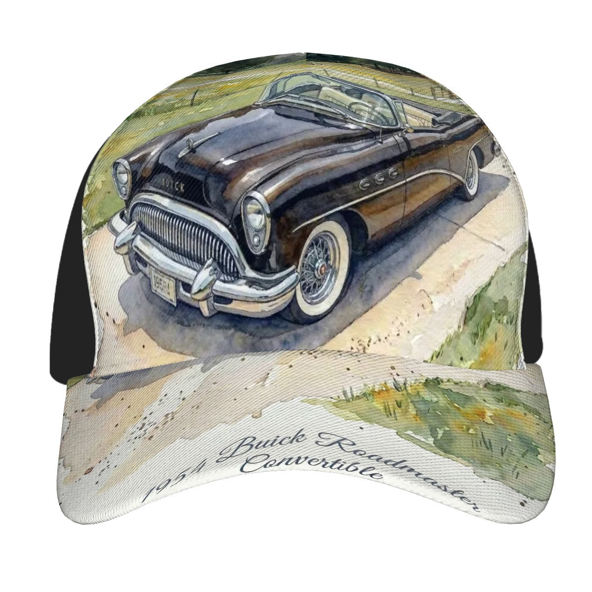 Baseball Cap - 1954 Buick Roadmaster Convertible svart