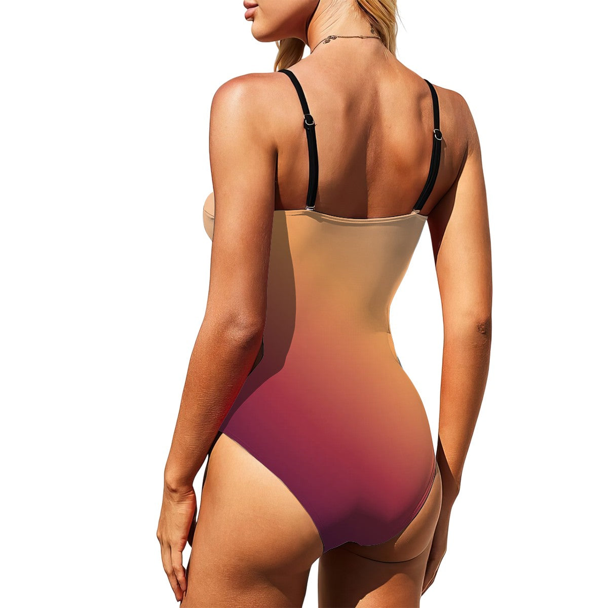 Cut Out One Piece Swimsuit Women