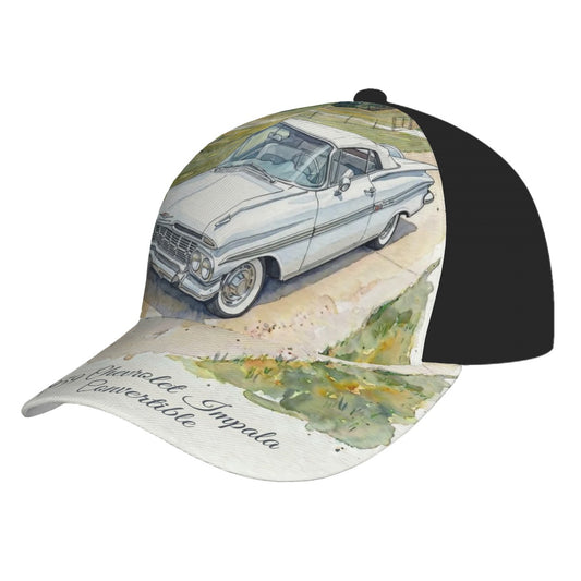 Baseball Cap - 1959 Chevrolet Impala Convertible vit