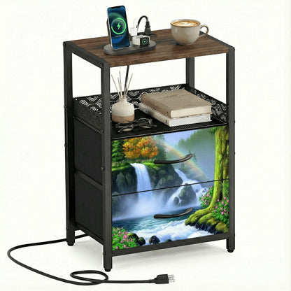 2Drawer Bedside Table