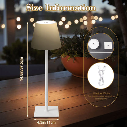 LED Cordless Table Lamp Sepia