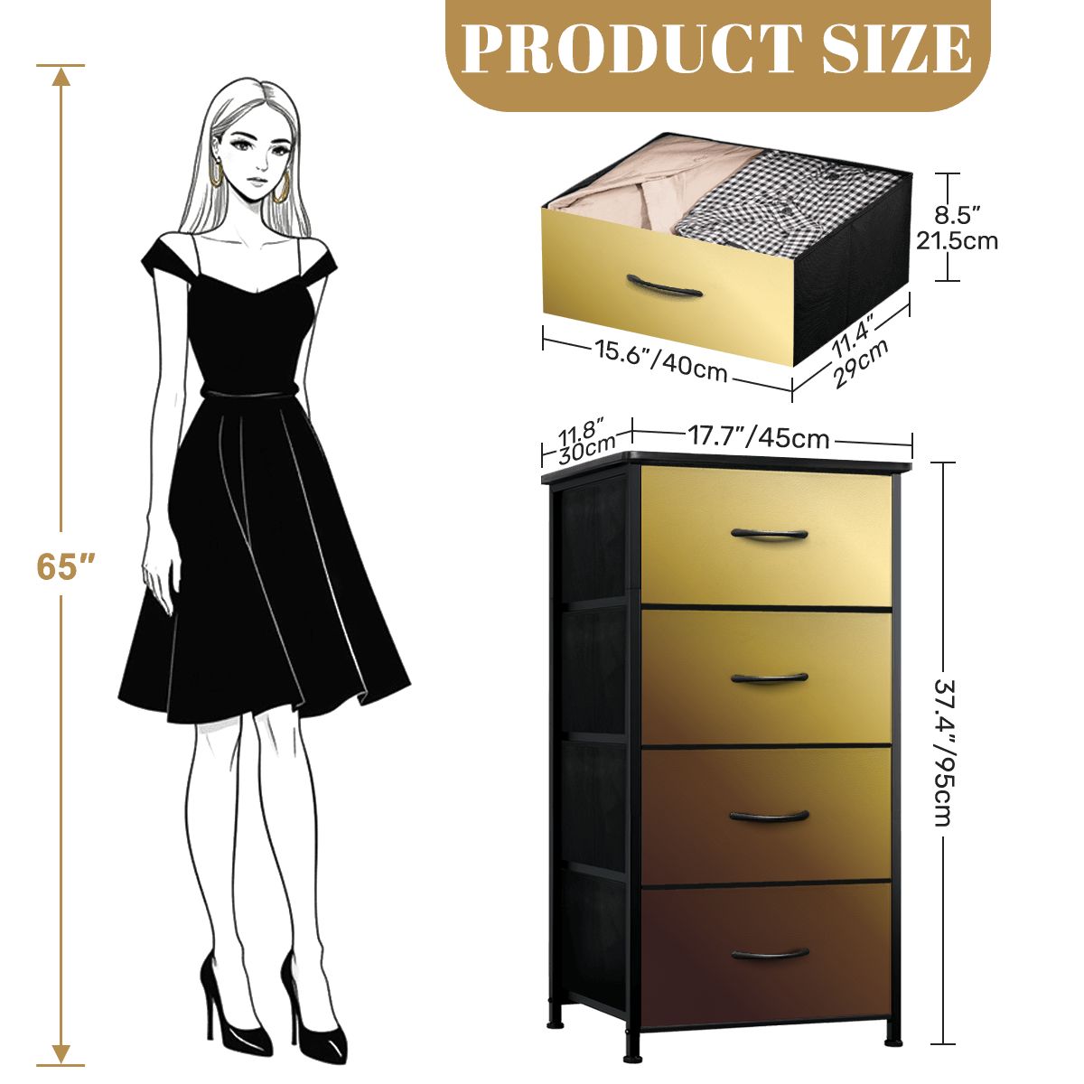 4Drawer Dresser