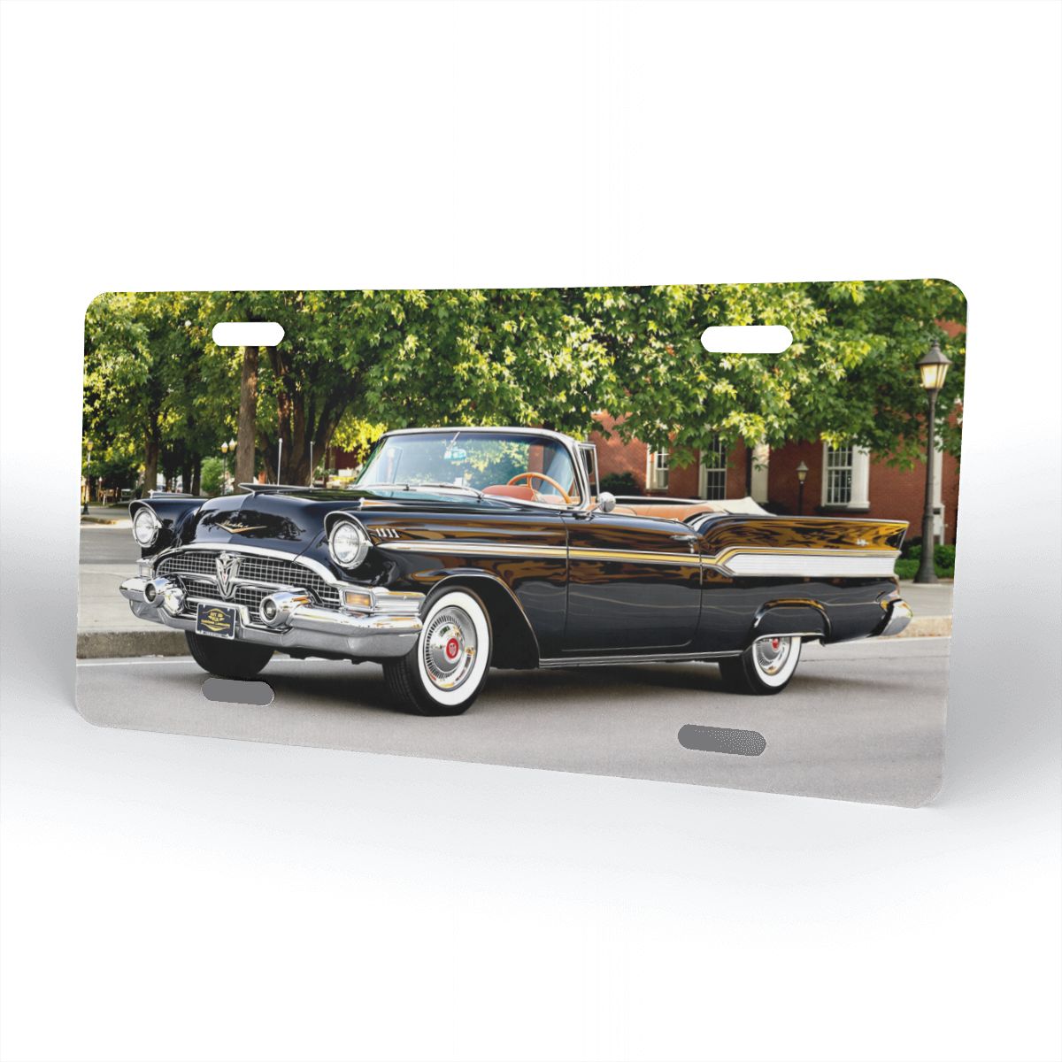 Aluminum License Plate 1957 Dodge Custom Royal Lancer Convertible