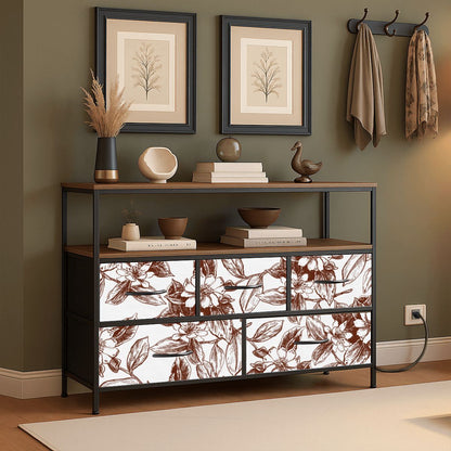 5Drawer TV Stand Dresser