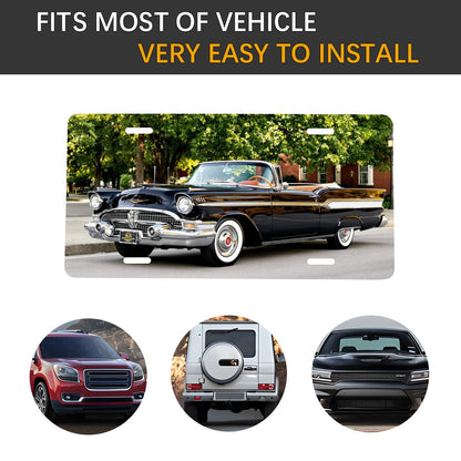 Aluminum License Plate 1957 Dodge Custom Royal Lancer Convertible