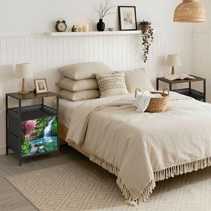 2Drawer Bedside Table 16