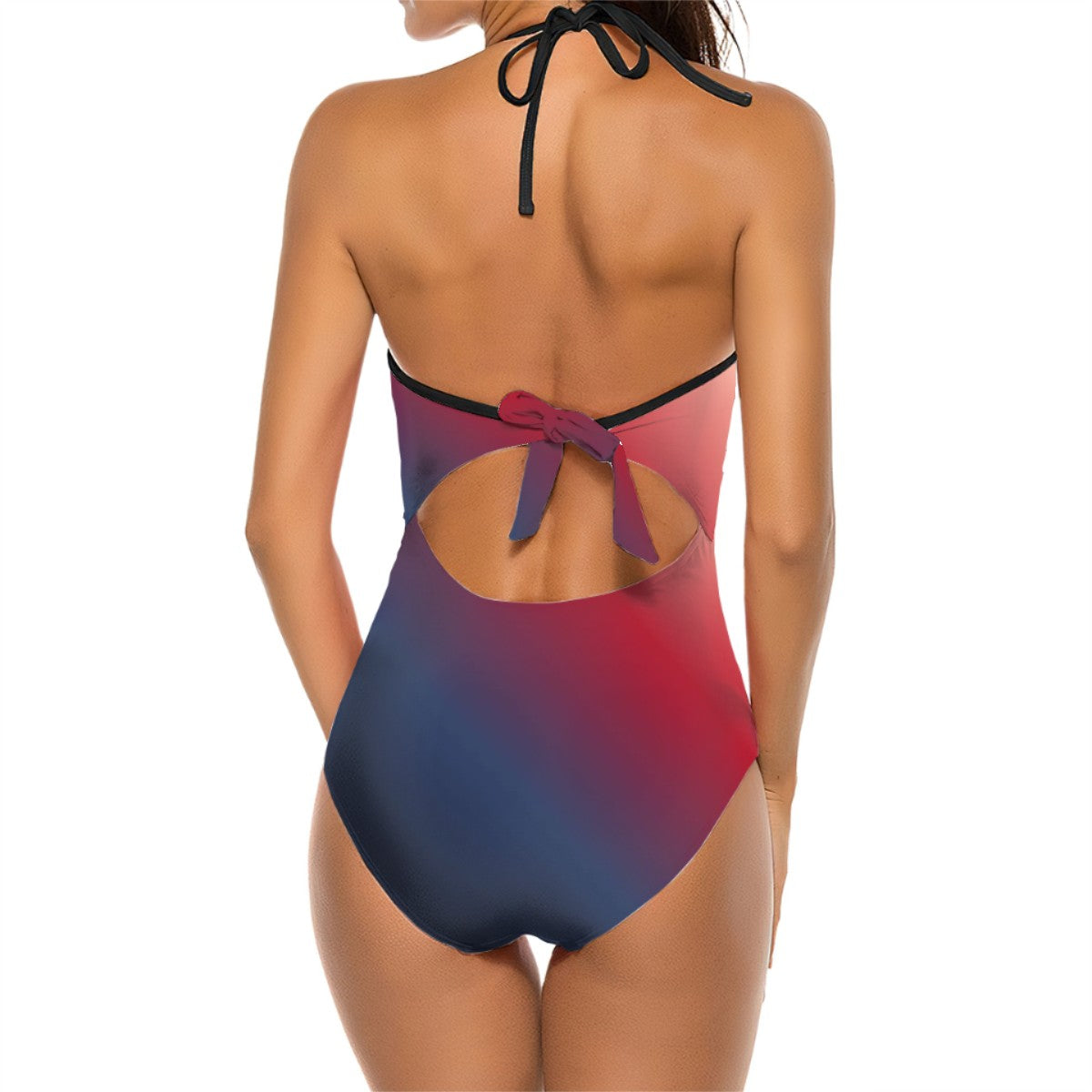 Halter One Piece Swimsuit Women