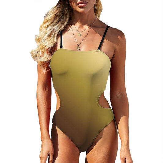 Cut Out One Piece Swimsuit Women