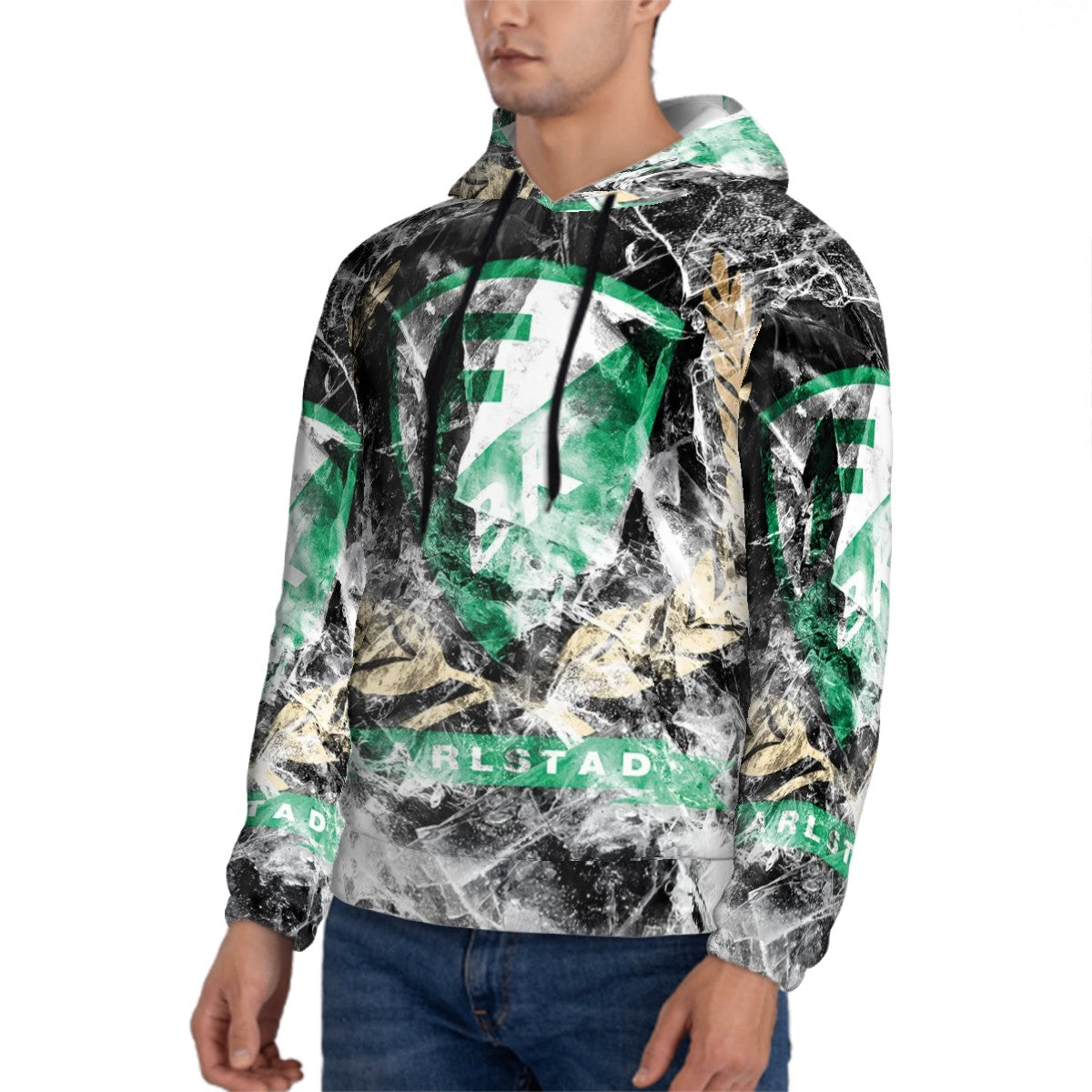 Men's Hooded Sweatshirt - FÄRJESTAD BK