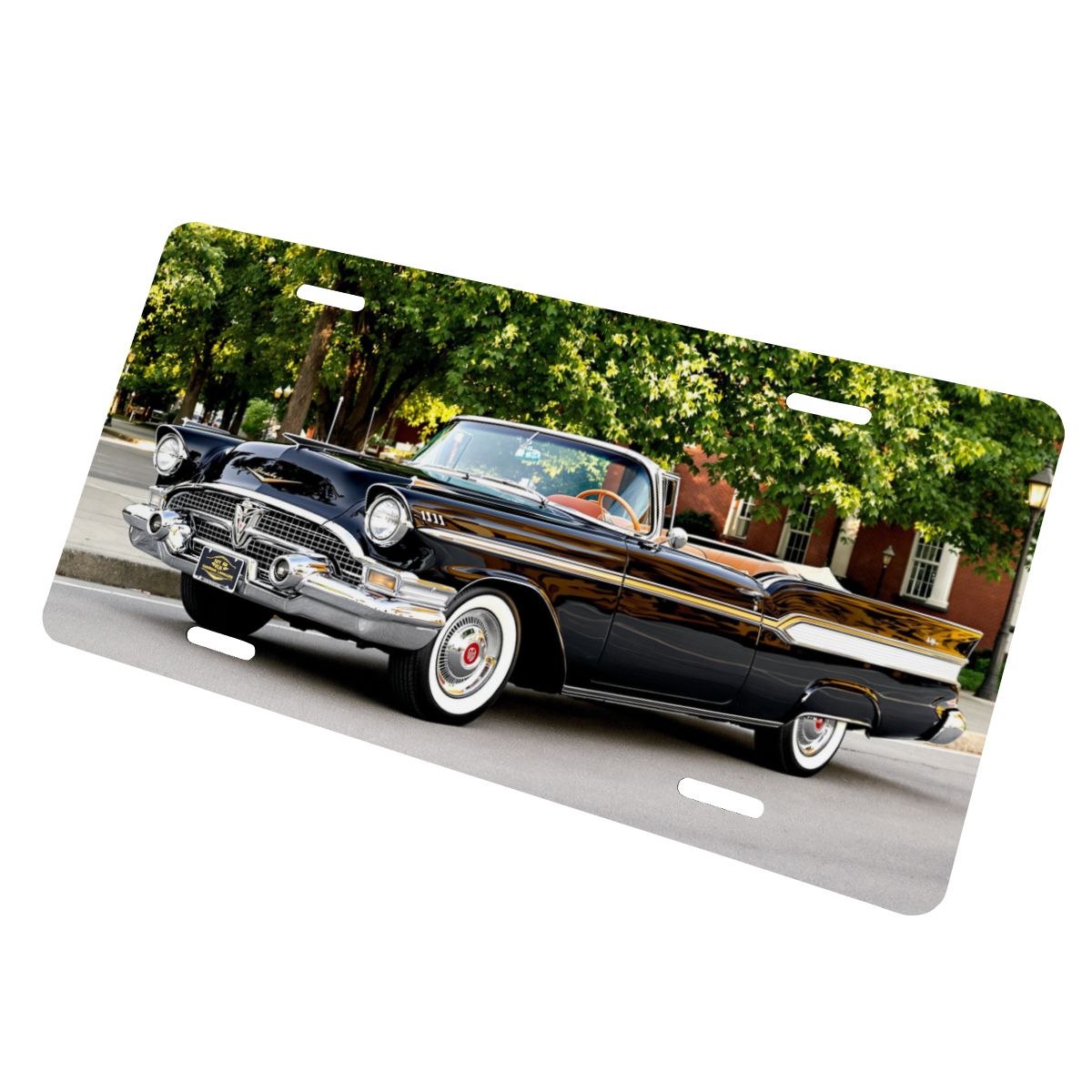 Aluminum License Plate 1957 Dodge Custom Royal Lancer Convertible