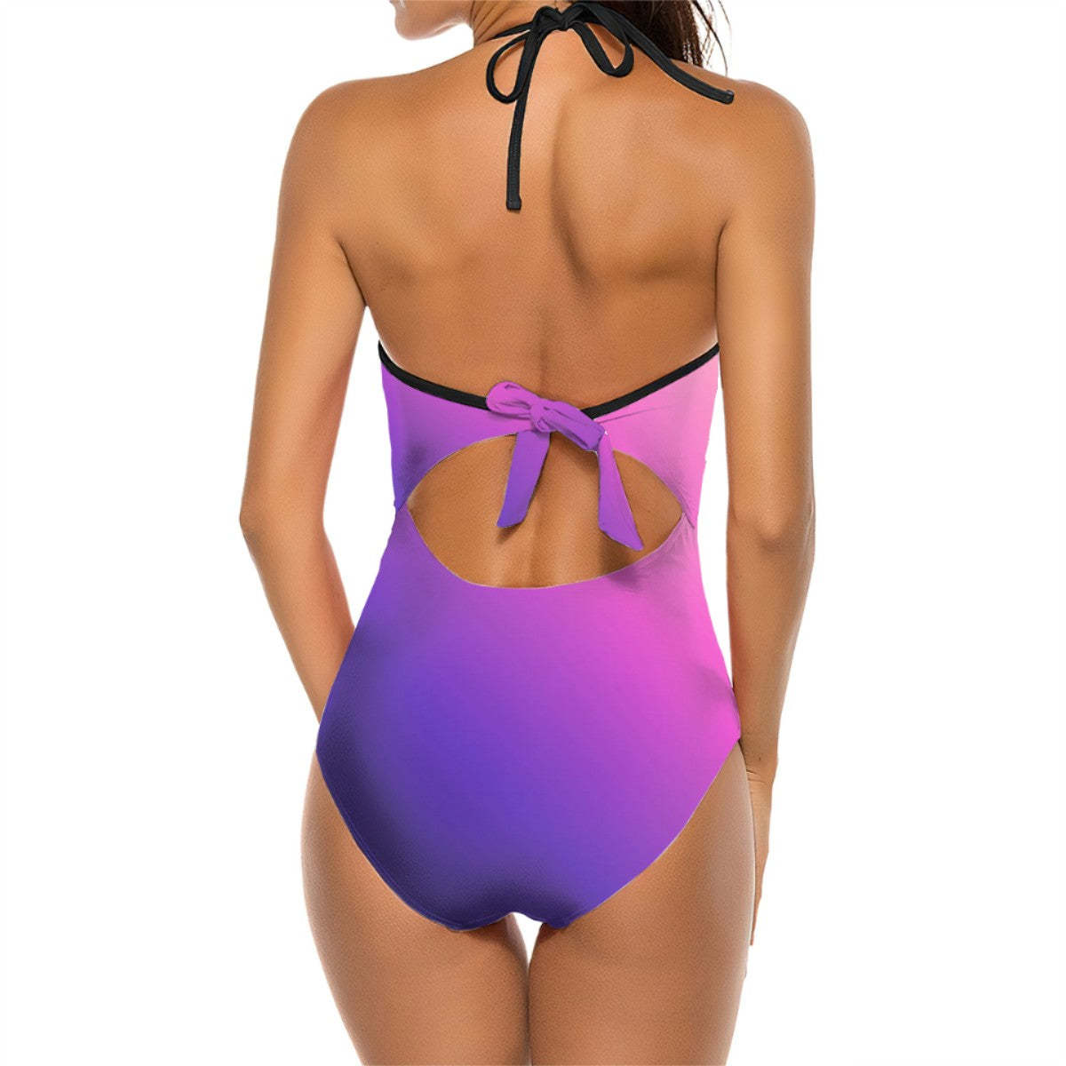 Halter One Piece Swimsuit Women