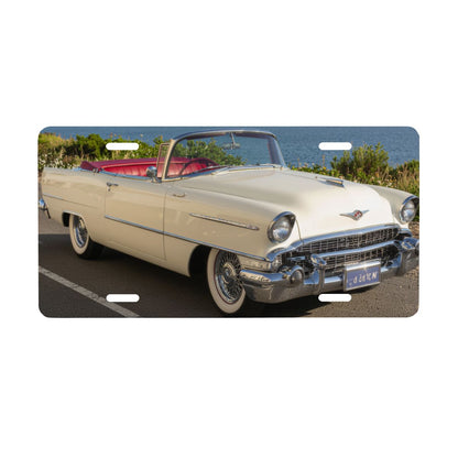 Aluminum License Plate 1956 Cadillac Eldorado Biarritz  Cabriolet