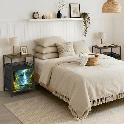 2Drawer Bedside Table 18