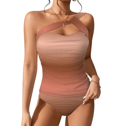 OneShoulder Two Piece Swimsuit