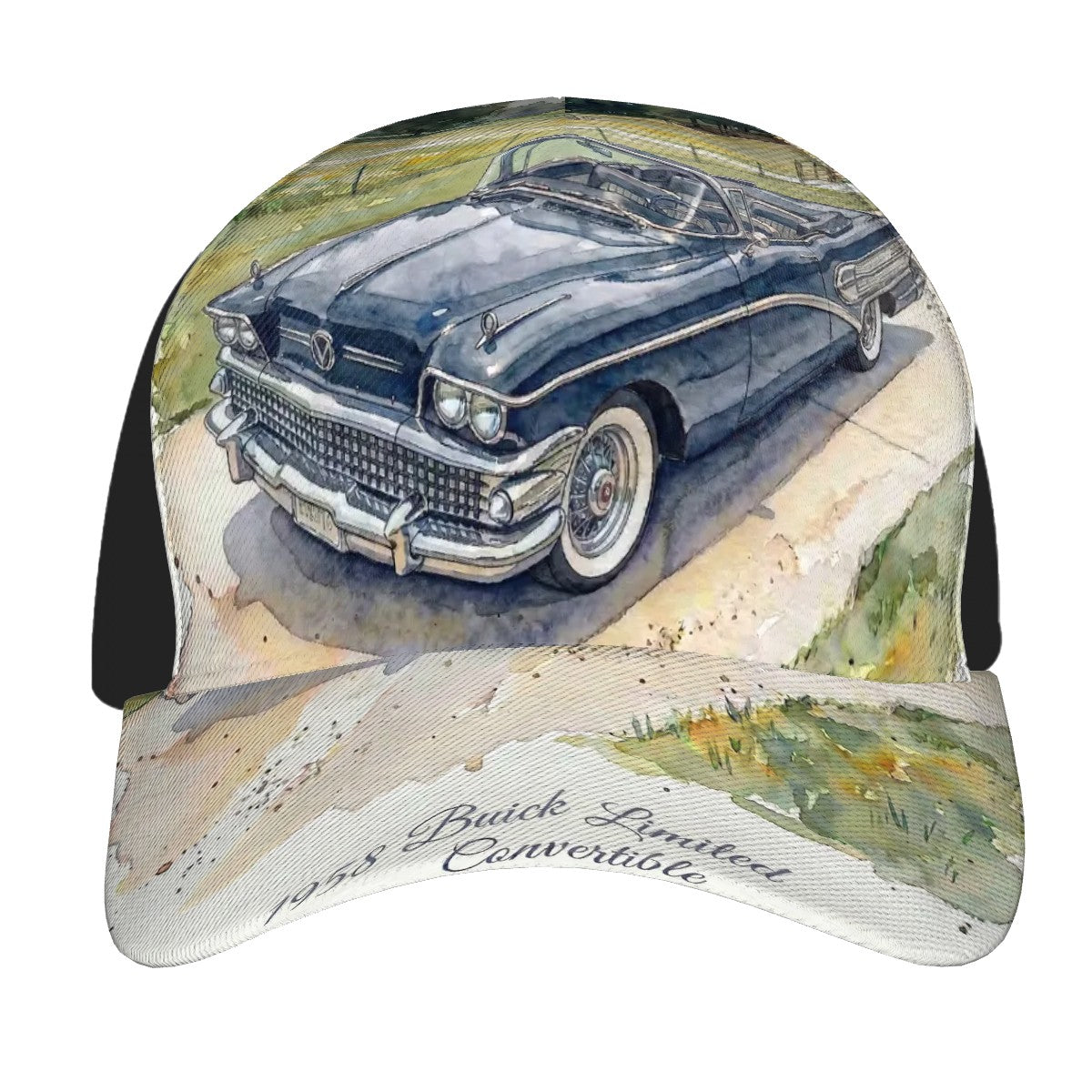 Baseball Cap - 1958 Buick Limited Convertible blå