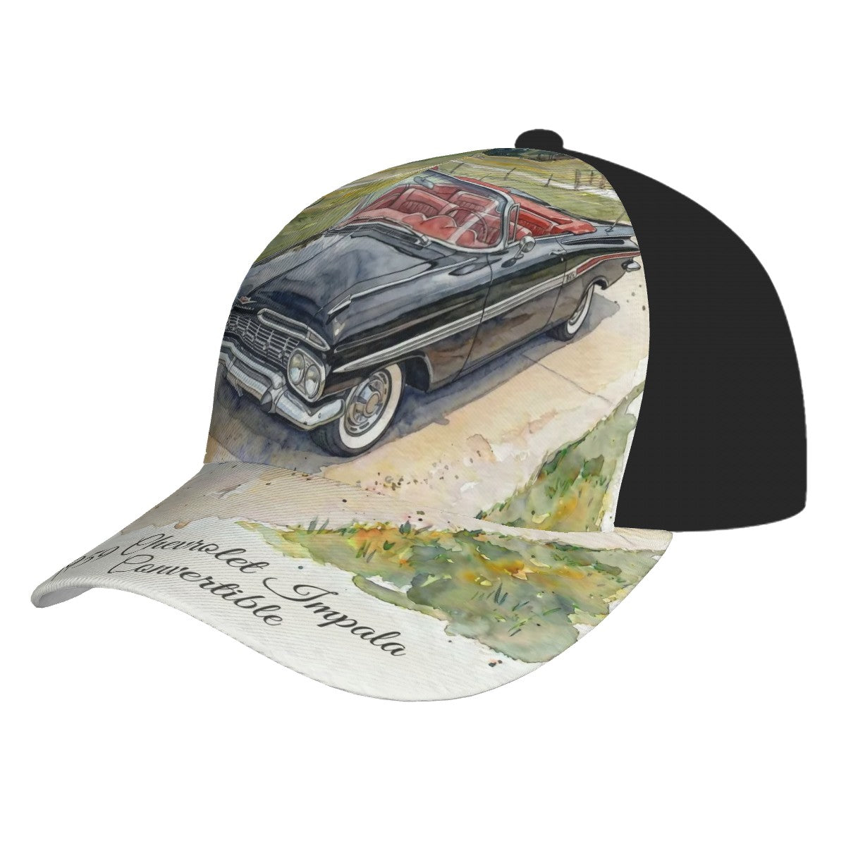 Baseball Cap - 1959 Chevrolet Impala Convertible svart