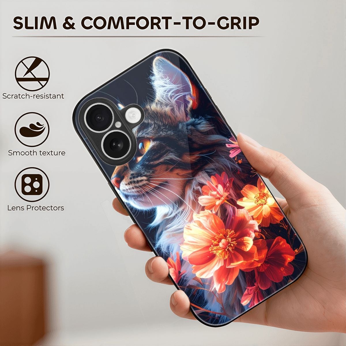iPhone 17 Glass Phone Case Shorts