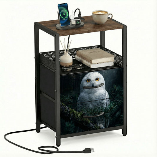 2Drawer Bedside Table