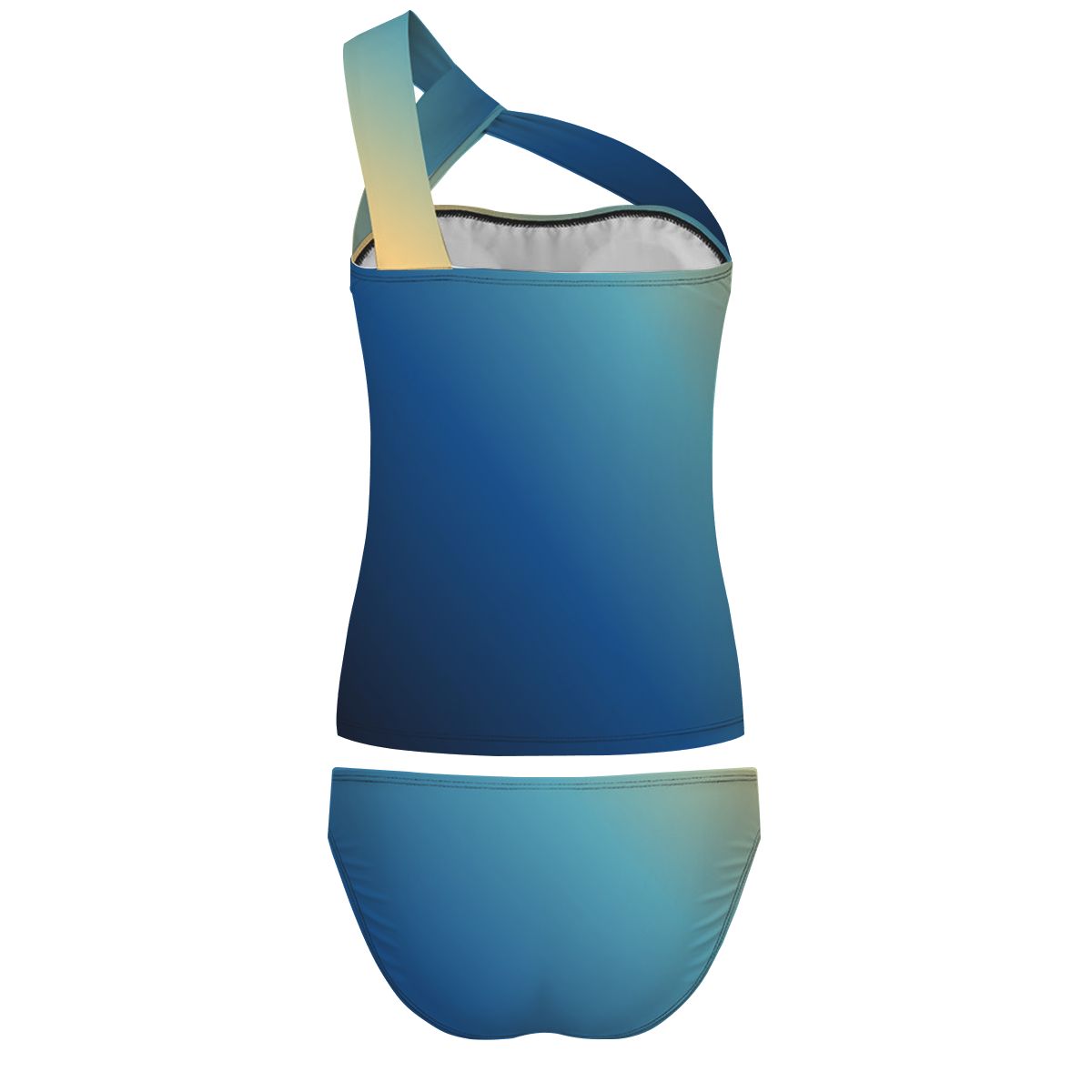 OneShoulder Two Piece Swimsuit