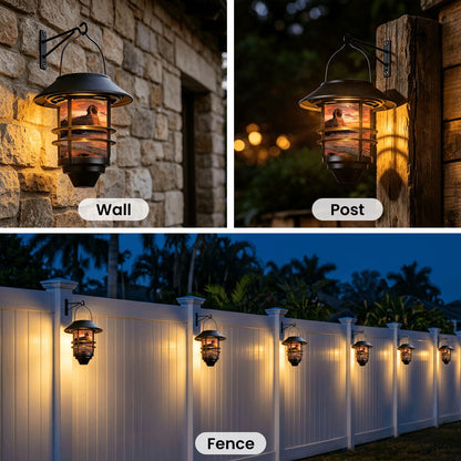 Hanging Solar Lights 2pcs