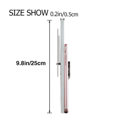 PVC Wall Clock without Numbers  Scales with Stand