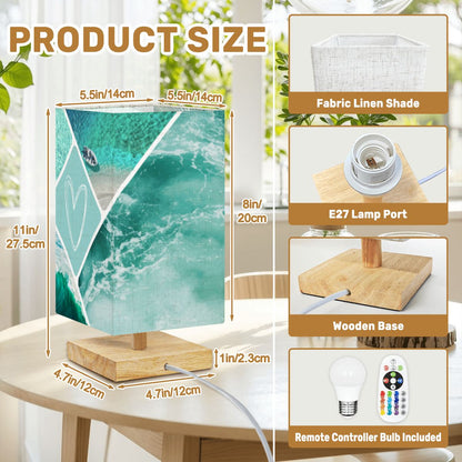 Square Table Lamp Magic of the Season