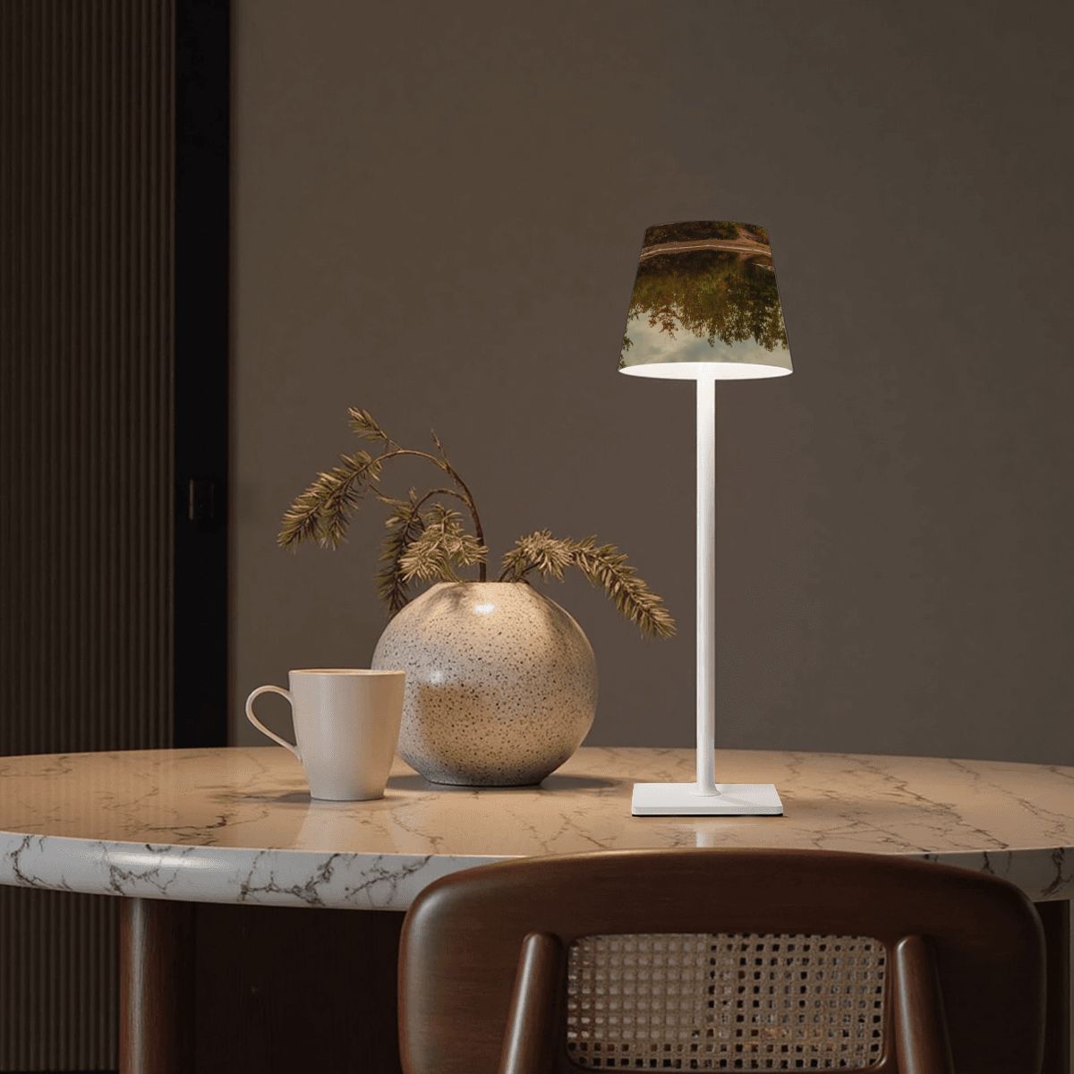 LED Cordless Table Lamp  Magic of the Season