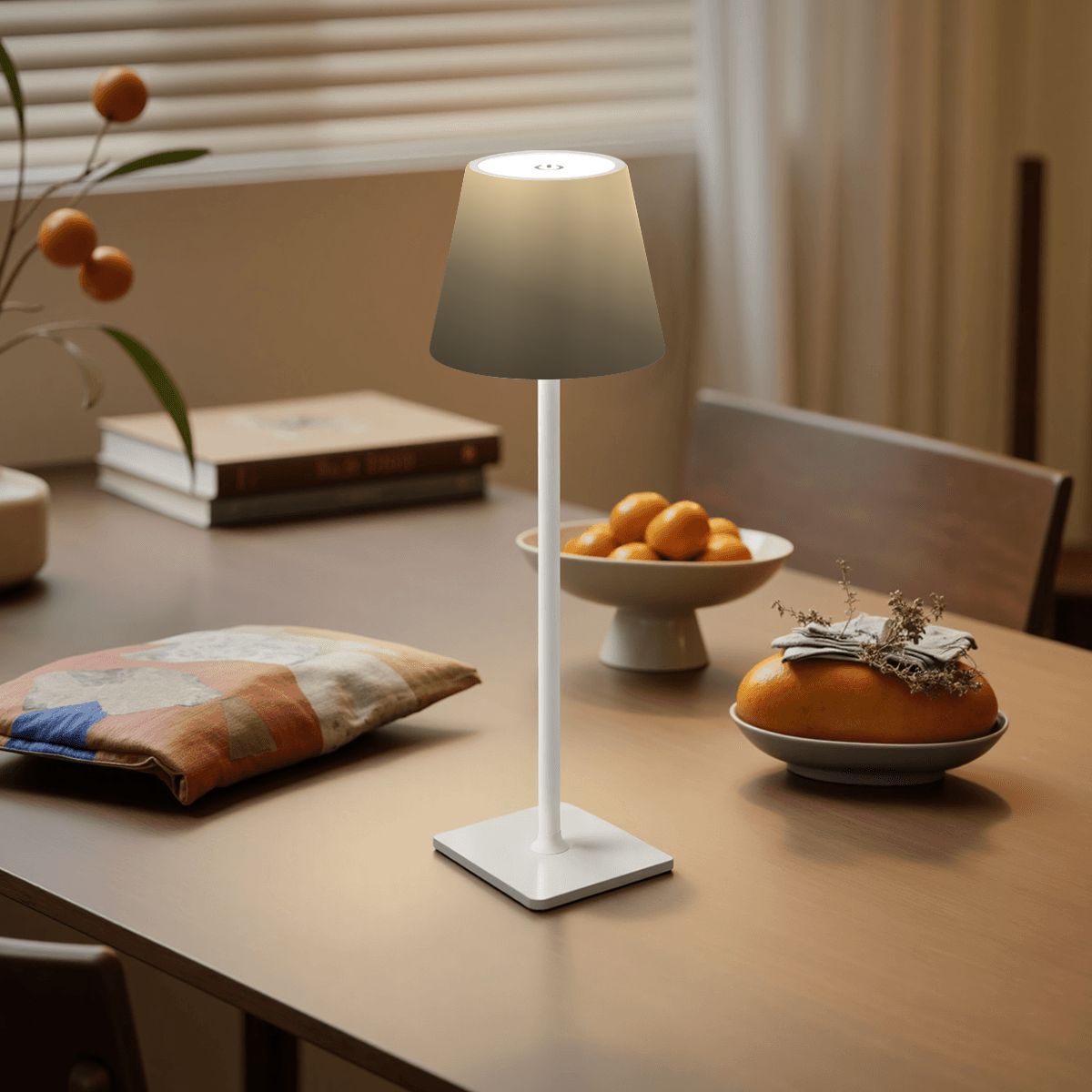 LED Cordless Table Lamp Sepia