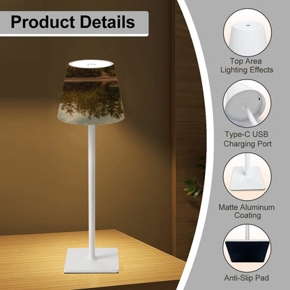 LED Cordless Table Lamp  Magic of the Season