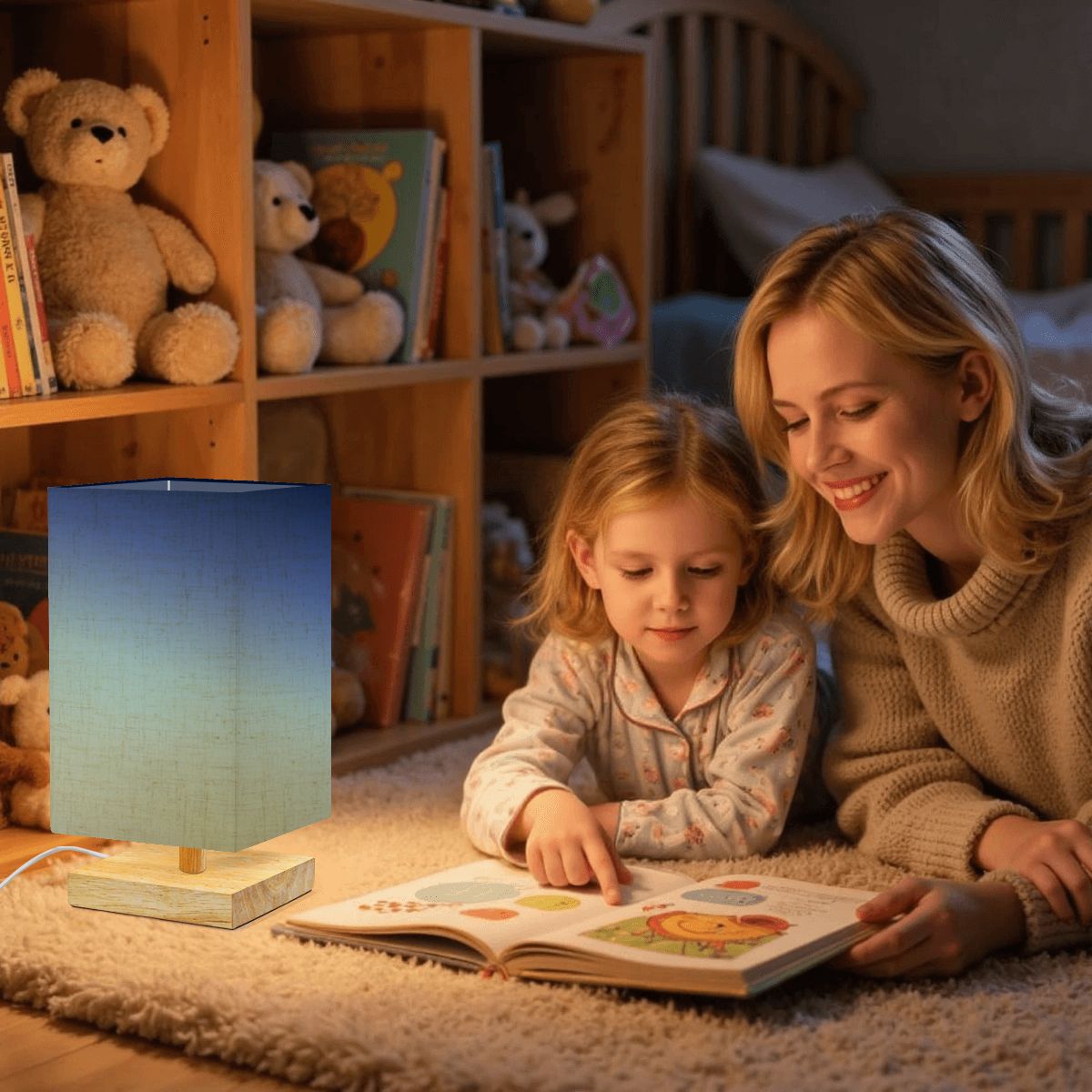 Square Table Lamp Invert