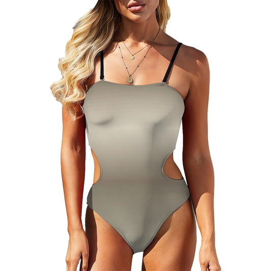 Cut Out One Piece Swimsuit Women