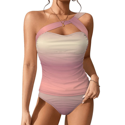 OneShoulder Two Piece Swimsuit