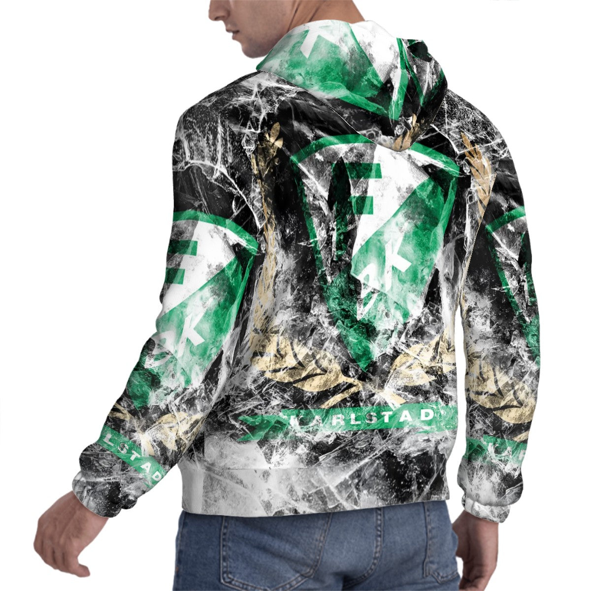 Men's Hooded Sweatshirt - FÄRJESTAD BK