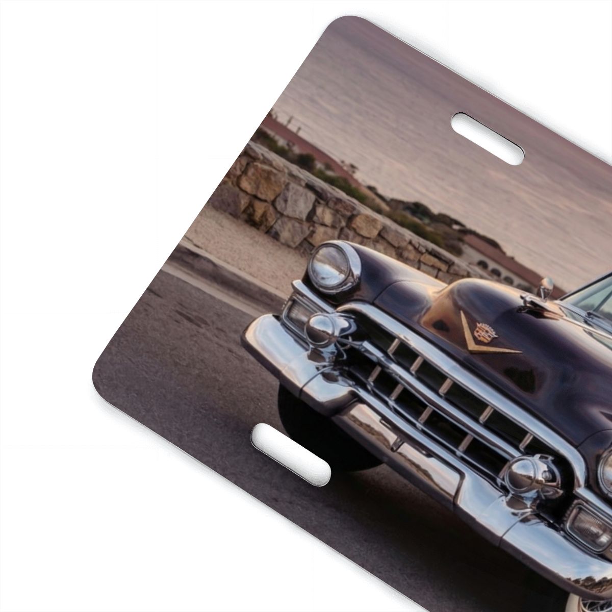Aluminum License Plate 1953 Cadillac Series 62 Convertible