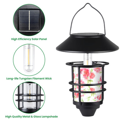 Hanging Solar Lights 2pcs