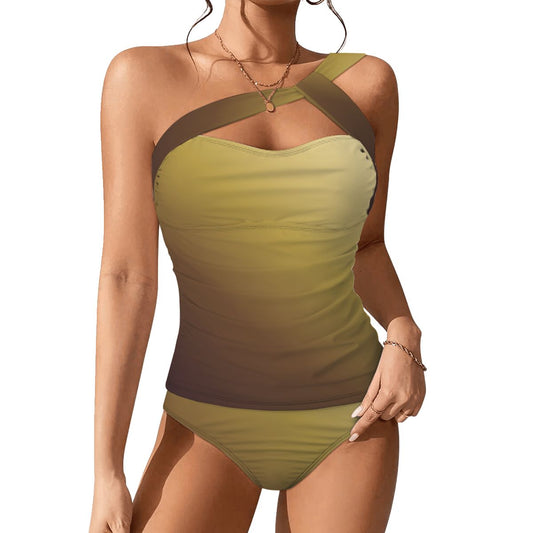 OneShoulder Two Piece Swimsuit