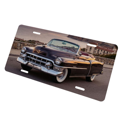 Aluminum License Plate 1953 Cadillac Series 62 Convertible