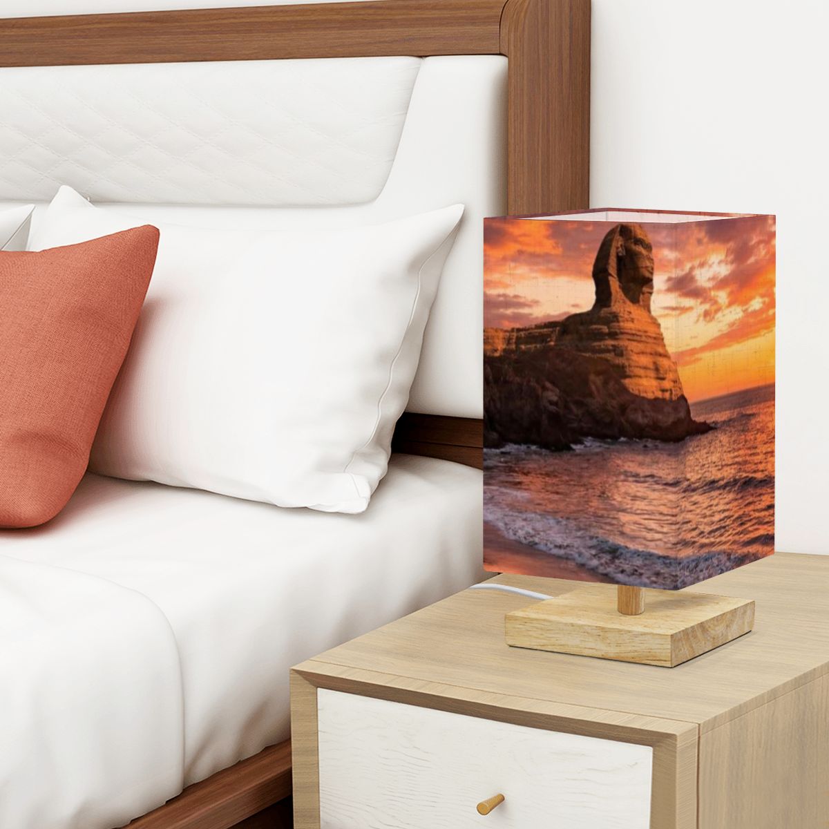 Square Table Lamp Egypt