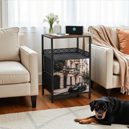 2Drawer Bedside Table