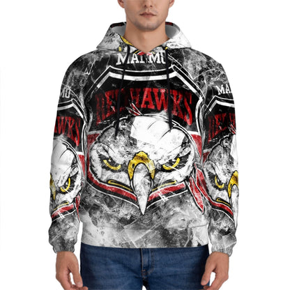 Men's Hooded Sweatshirt - MALMÖ RED HAWKS