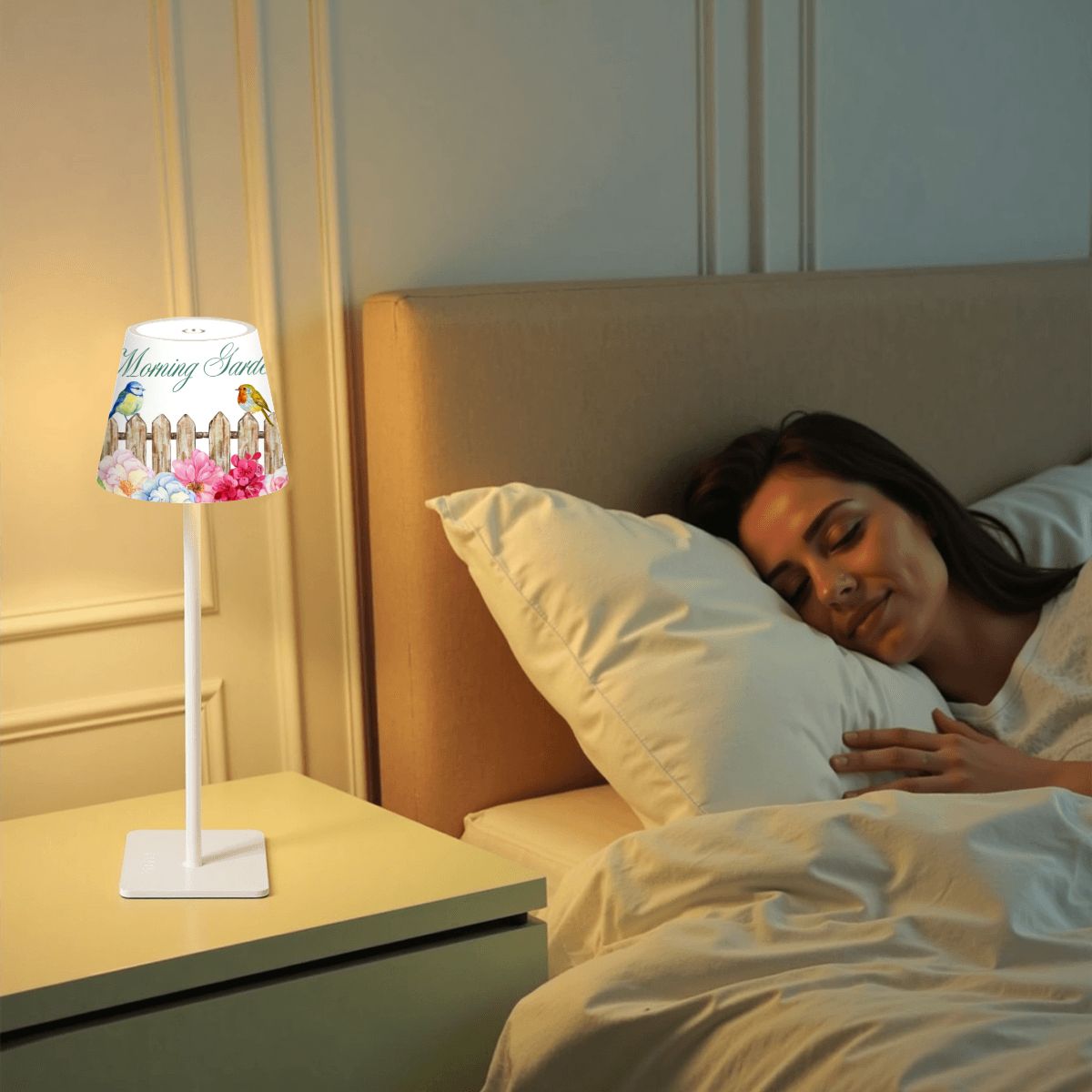 LED Cordless Table Lamp Morning Garden