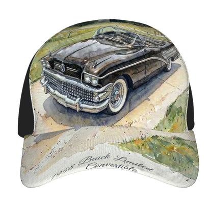 Baseball Cap  - 1958 Buick Limited Convertible svart