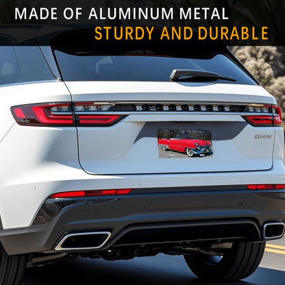Aluminum License Plate 1954 Cadillac Series 62 Convertible